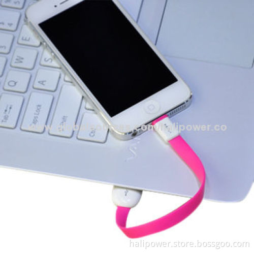Latest Design 8-pin Lightning to USB Cable for iPhone, iPad with 20cm Length